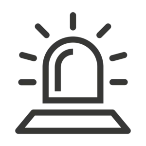 Symbol einer Alarmglocke